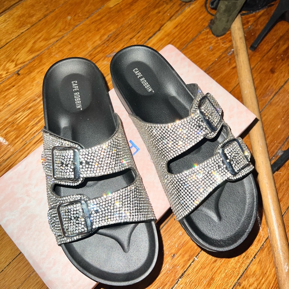 Glitter slides